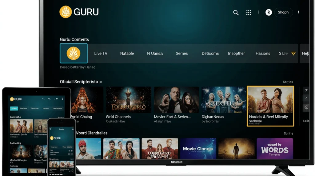 Guru IPTV – Powerful 4K Streaming