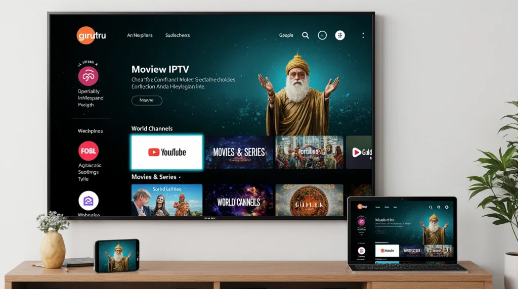 Guru IPTV – Powerful 4K Streaming